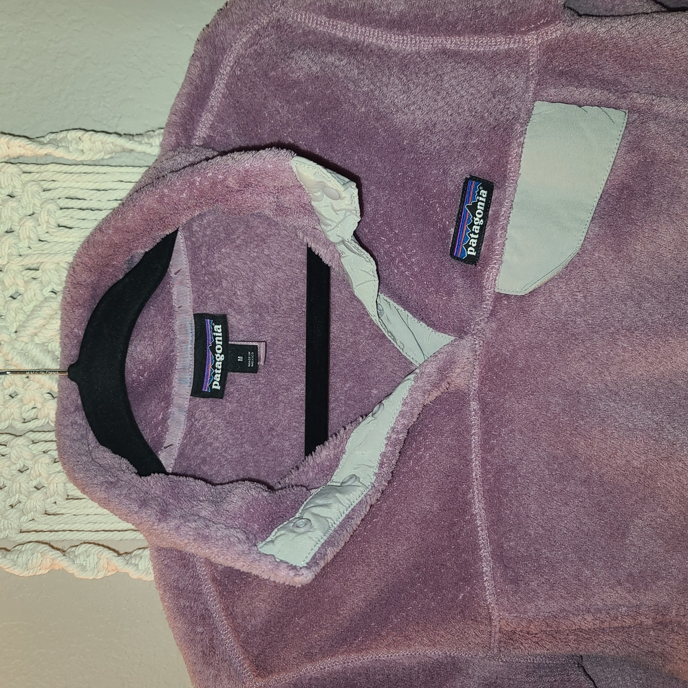 Patagonia Purple Fleece pullover